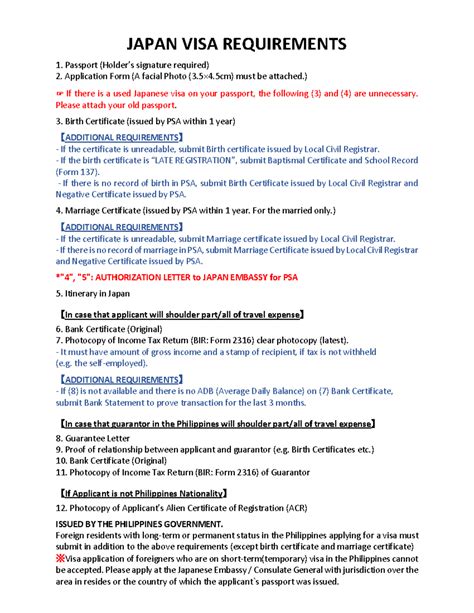 japan visa requirements for green card holders|Japan Visa Requirements .